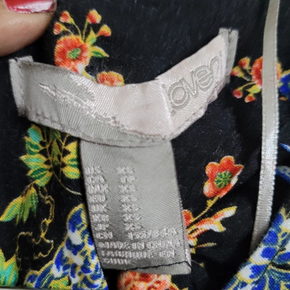 Bird Print Dress - Picture 7 of 9